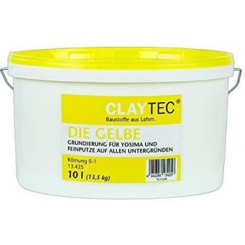 CLAYTEC Grundierung DIE GELBE mit Feinkorn 10 L Eimer