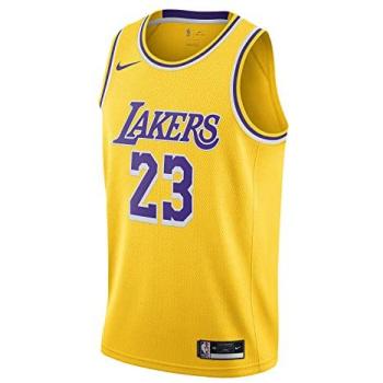 Los Angeles Lakers LeBron James T-shirt Kort Ärmar