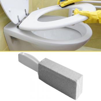 Cepillo de Limpieza de Baños con Mango Largo y Piedra Natural