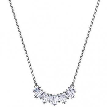 Cristallo Bianco Swarovski Sunshine Rodiata Donna Collana