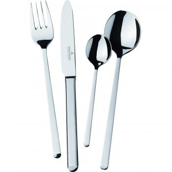 Portofino Luxus‑Besteck 30‑teilig – Stahlheftmesser