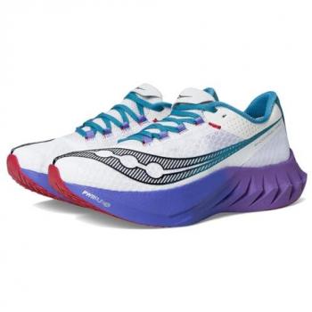 Saucony Endorphin PRO 4 Sneakers Homme Blanc Violet 44