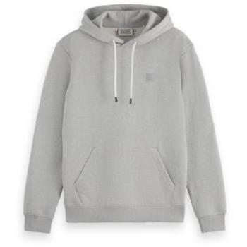 Felpa con Cappuccio Scotch & Soda 179198 Grigio Melange L