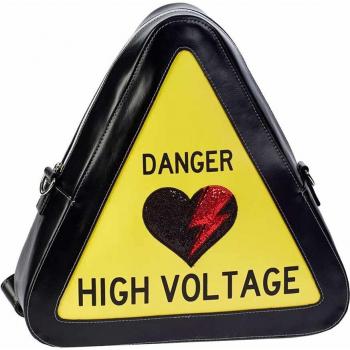 Zaino Oh My Pop! Warning High Voltage Giallo Taglia Unica