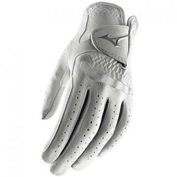 Large White Mizuno Comp Golf Glove for Women