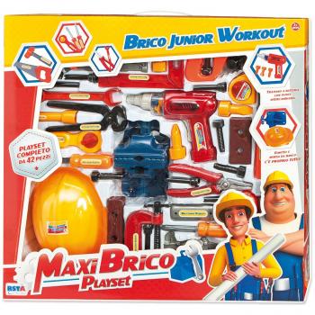 Attrezzi vari e accessorio trapano, Maxi Brico 42 pezzi
