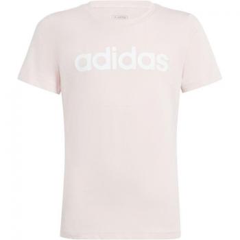 Adidas Katoenen T-shirt voor meisjes met Linear Logo