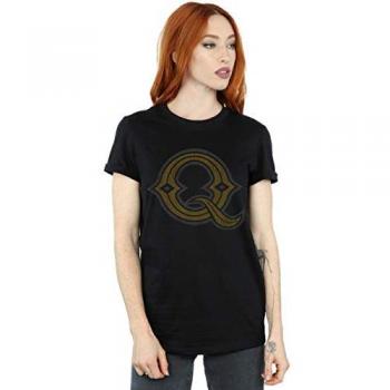 Disney Onward Logo Boyfriend T‑Shirt (S, Black)