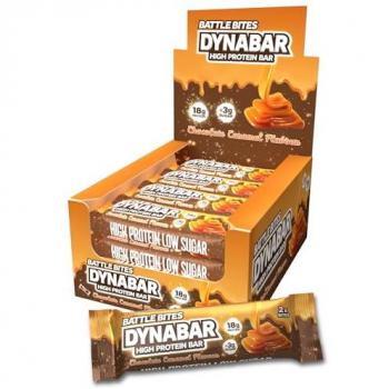 High‑Protein BattleBar: Dark Chocolate & Caramel (12×60 g)