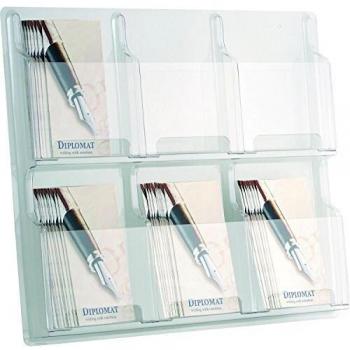 Helit CLEARLY Wall-Mounted A5 Compartment Holder
