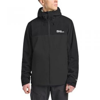 Jack Wolfskin Herren Weiltal 2L Regenjacke M (XXL) mit Kapuze