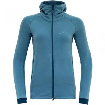 Devold Women's Nibba Merino Jacket in Grey Melange