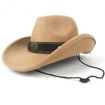 Sombrero negro unisex