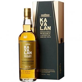Kavalan Whisky de Malta Único ex-BOURBON OAK 46% Vol. 0,7l en Caja de Regalo