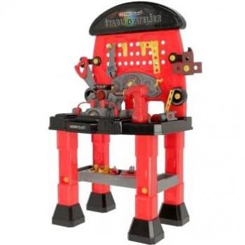 Établi d'outils pour enfants avec scie et marteau