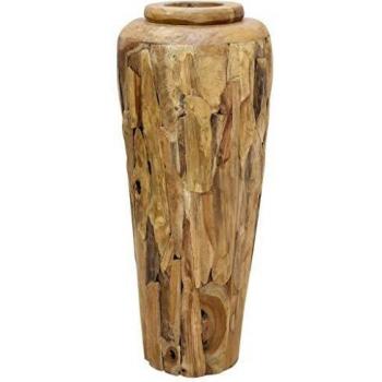 Vidaxl Teak Elegance Vase 40×100 cm