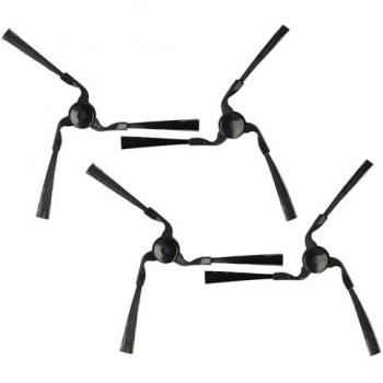 VHBW Yujin Side Brush Replacement Bundle – 4 Black Bristles for P034 & P035