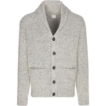 Eleventy Strickjacke aus Kaschmir Hellgrau XL Herren