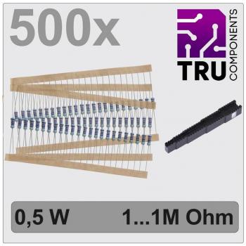 Tru Components Metallschicht-Widerstand Sortiment axial bedrahtet