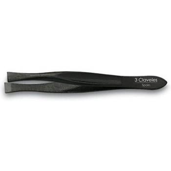 Claveles 8cm Claw Tip Tweezers in Black