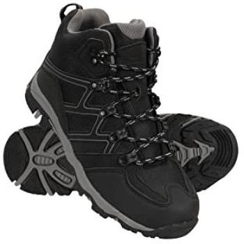 Mountain Warehouse Kids’ Walking Boots – Oscar Series – Black, Size 1