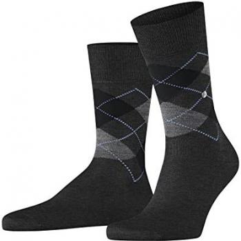 Burlington Grey Manchester Cotton Socks, Men’s 11‑14 Pair