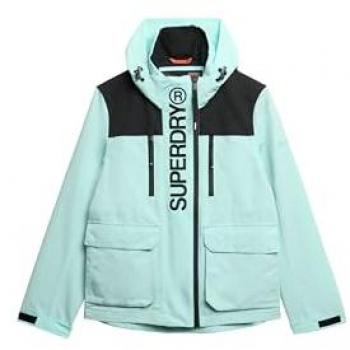Antivento Superdry Colour Block Ult Windbreaker Donna L Blu Calabro