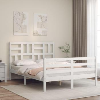 Giroletto Bianco 140x200 cm in Legno Massello