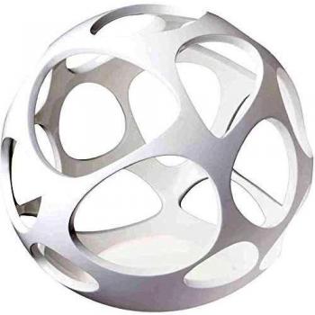 Inspiriert von Mantra – Organica Tablettlichter Trio, Chrom & Weiß, E27