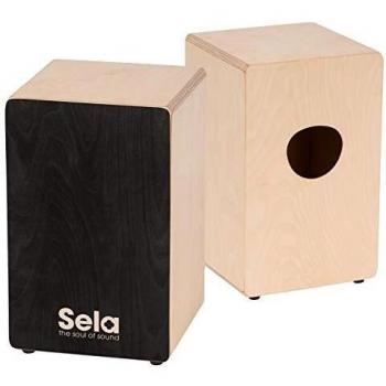 Sela SE118 Cajón Guitar Natural/Black
