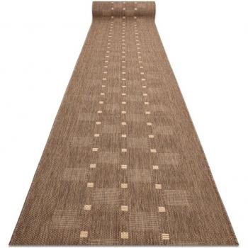 Sizal Floorlux Tapis Couloir 20079 Café/Beige 70x250 cm