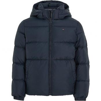 Tommy Hilfiger Daunenjacke Essential KB0KB08341 M Dunkelblau Regular Fit 7Y male