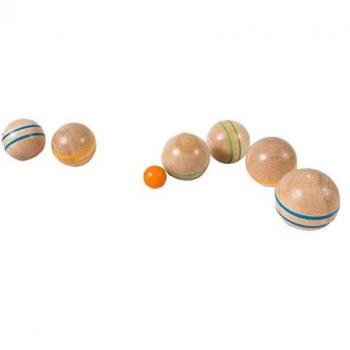 GA241 Artisan Wood Boule Game
