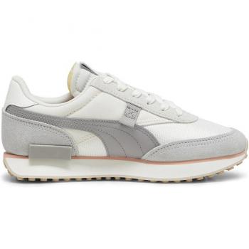 Zapatillas Puma Future Rider Soft gris y blanco