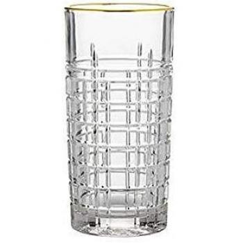 Regency Gold Highball Glass Set of 2