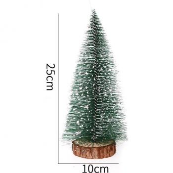 Tableau de Noël Mini – Arbre et Neige en Sisal