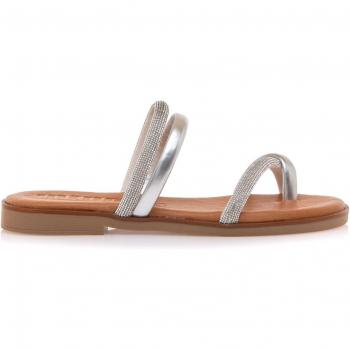 Mustang 54563 sandalias Alysa plateado (41)