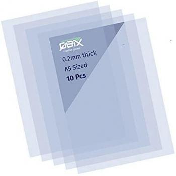 Feuilles de pochoir en plastique A5