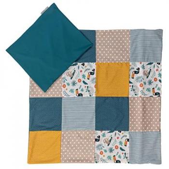 Biancheria da Letto per Bambini 80x80 cm e Federa 35x40 cm