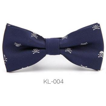 Freier Schädel‑Bowtie für Herren – Neue, einstellbare Krawatte Schwarz-Wein