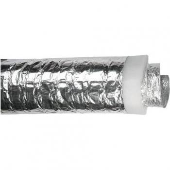 10 X CONDUITS AL/PET/AL FLEXIBLES À REVÊTEMENT D’ISOLATION THERMIQUE