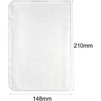 PVC Zip Bag Planner Organizer – 20 A5 Rings and Separate Slots