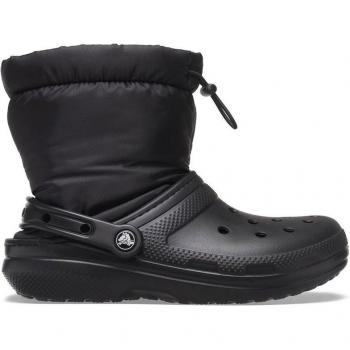 Cizme Crocs, Classic Lined Neo Puff, neri, 36/37