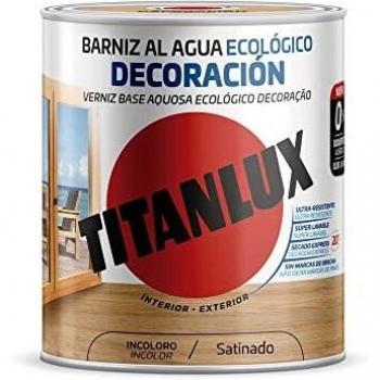 Titanlux 250ml Colorless Satin Eco Varnish