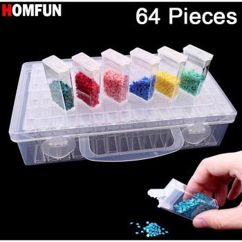 HOMFUN Diamant Stickerei Werkzeugkiste