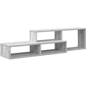 Vida XL TV Wall Cabinet – 120 × 25 × 28.5 cm Engineered Wood