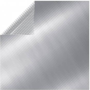 Couverture de Piscine Flottante Argentée 6x4 m