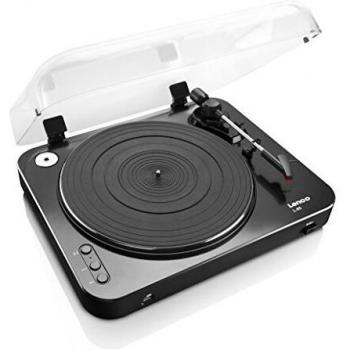 Lenco L-85 Reproductor de Vinilos USB Negro