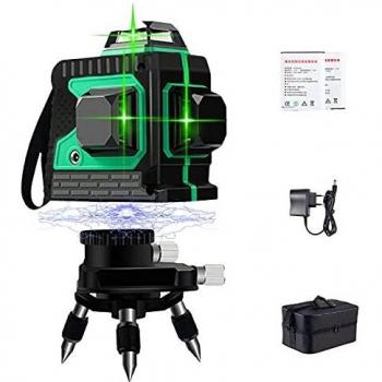 Niveau Laser 3x360° Vert Autonivelant