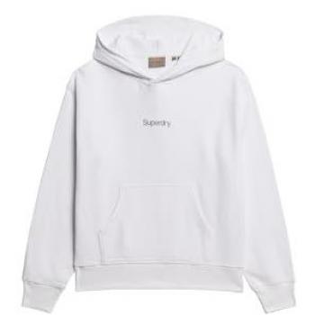 Core Logo Oversized Hoodie Superdry Damen City – 10XL Weiß
